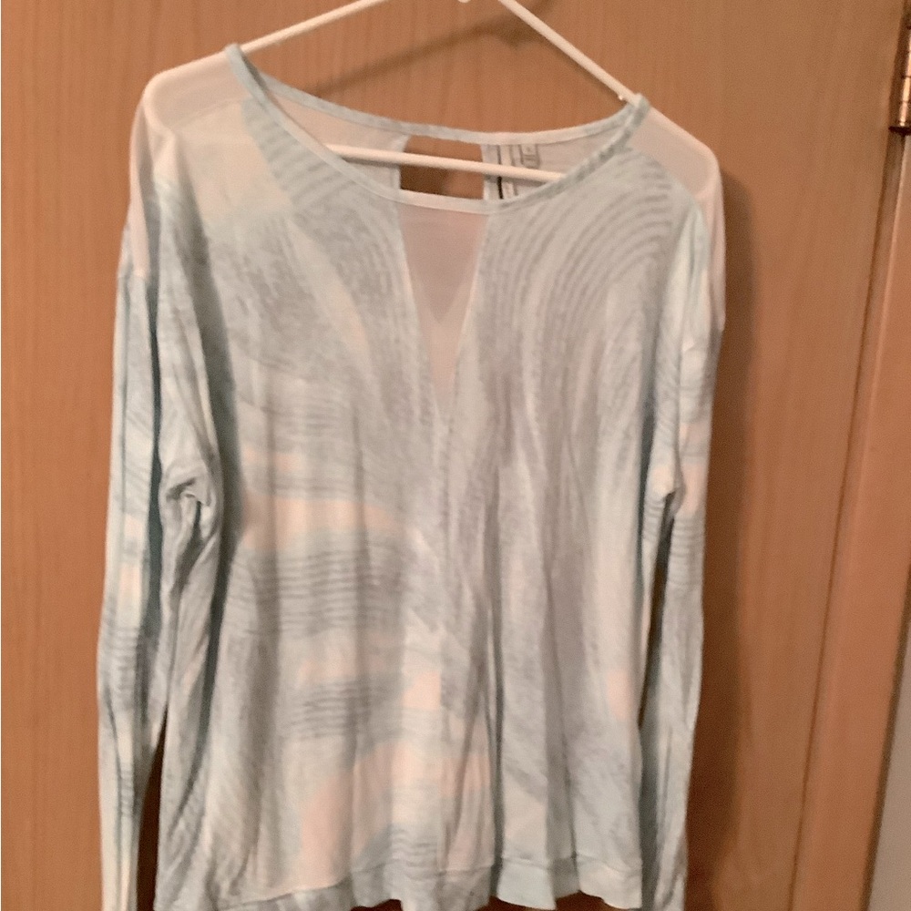 Womens long sleeved blouse by Calvin Klein. Size xl